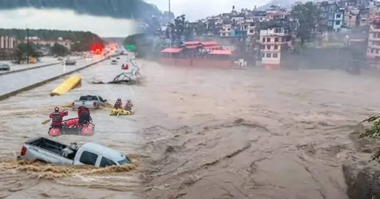 যুক্তরাষ্ট্র ও ভারতের বন্যা